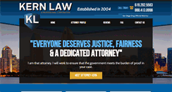 Desktop Screenshot of michaelkernlaw.com